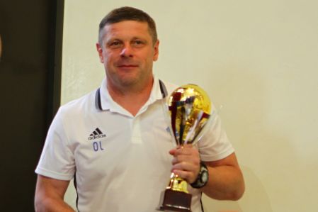 Oleh LUZHNYI gets honorary award