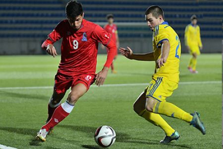 Динамівці з Україною (U-19) почали відбір на Євро-2016 з розгрому Азербайджану
