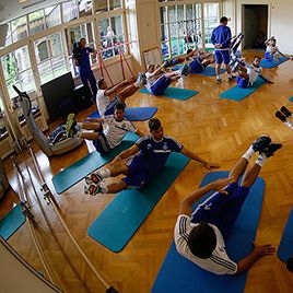 Dynamo day without football in Tyrol: fitness, basketball, bicycle