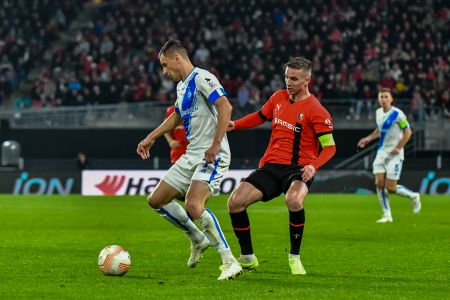 Rennais – Dynamo – 2:1: figures and facts