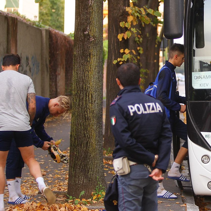 ВІДЕО: «Динамо» U-19 прибуло до Мілану