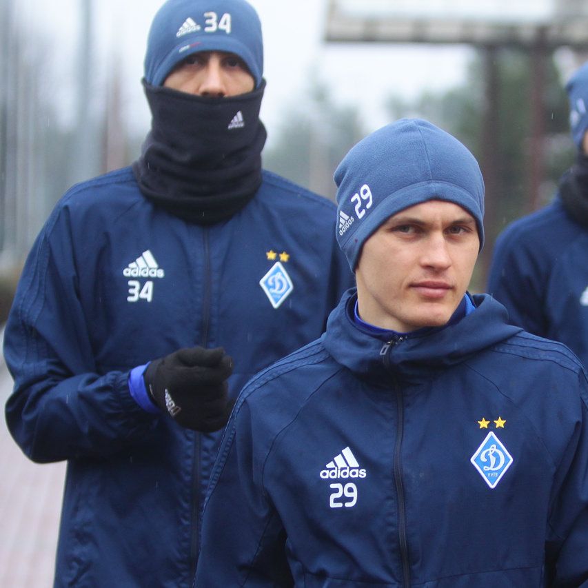Preparations for the game against Mariupol