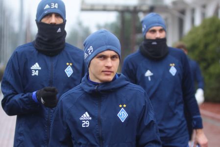 Preparations for the game against Mariupol