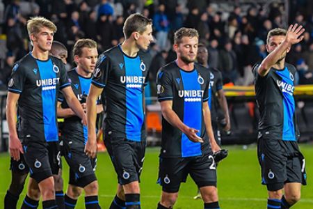 22 players on Brugge squad list for the game against Dynamo