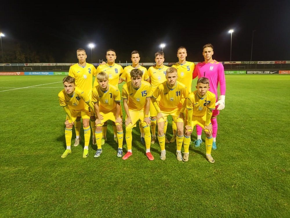 Четверо динамівців зіграли за збірну України U19 проти Нідерландів у відборі до Євро-2025