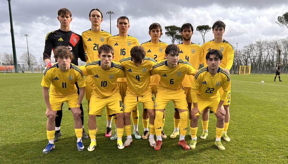 Динамівці Огороднік, Федоренко та Люсін зіграли за збірну України U18 проти Італії