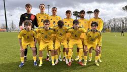 Динамівці Огороднік, Федоренко та Люсін зіграли за збірну України U18 проти Італії