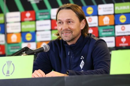 «Динамо» - «Ноа»: передматчева пресконференція Ігоря Костюка