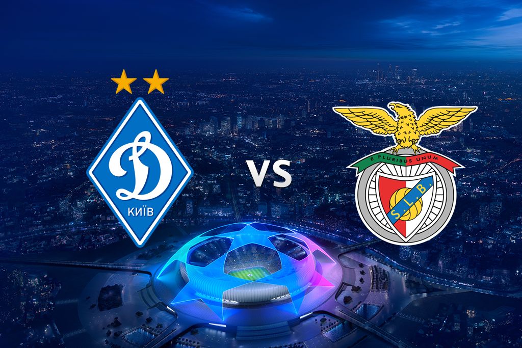 Dynamo vs Benfica on Megogo