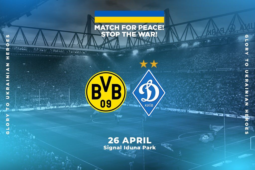 Dynamo to face Borussia Dortmund on April 26
