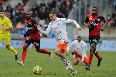 Guingamp lose against Montpellier before the game in Kyiv