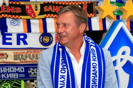 Olexandr KHATSKEVYCH visits Dynamo Fan-club