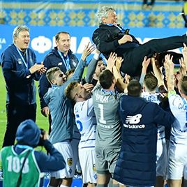 Святкування «Динамо» після здобуття Кубка України (ВІДЕО)
