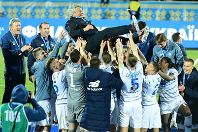 Святкування «Динамо» після здобуття Кубка України (ВІДЕО)