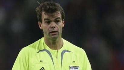 The Dutch programmer to referee at Old Trafford