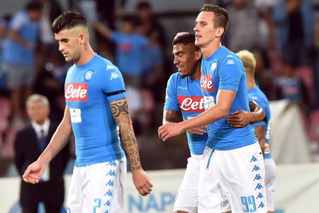 Napoli win again, Milik scores another brace