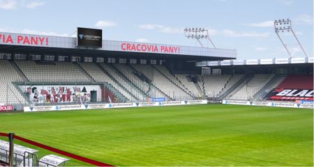 Cтадион «Краковии»: представляем арену, на которой «Динамо» примет АЭК