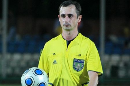 Юрій Грисьо – головний арбітр матчу U-21 «Олімпік» – «Динамо»