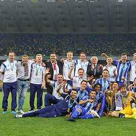 2014/15 Ukrainian Cup. FC Dynamo Kyiv 11th triumph. Awarding ceremony (VIDEO)
