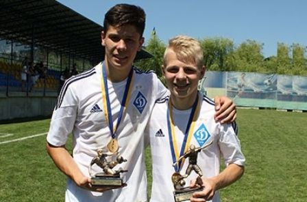 Denys POPOV and Vladyslav NAUMETS – best players of U-16 Youth League!