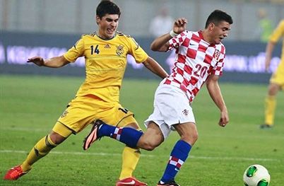 Ukraine U-21 with Tsurikov and Kalytvyntsev in their squad suffer defeat against Croatia