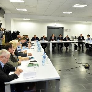 Security conference at the NSC Olimpiyskyi with the participation of UEFA representative