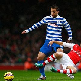 QPR with Kranjcar lose against Arsenal