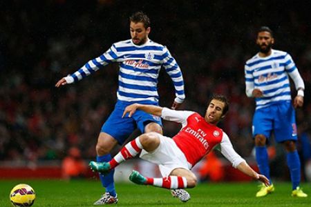 QPR with Kranjcar lose against Arsenal