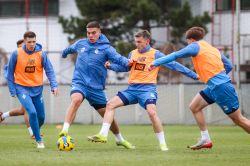 Динамівці готуються до матчу з «Олександрією»