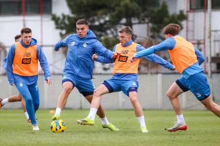 Динамівці готуються до матчу з «Олександрією»