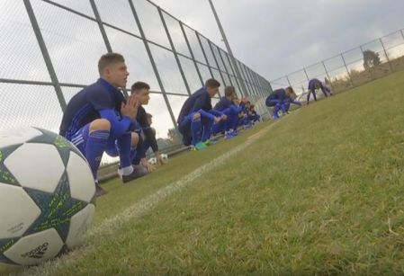 Перше тренування «Динамо» (U-19) у Белеку