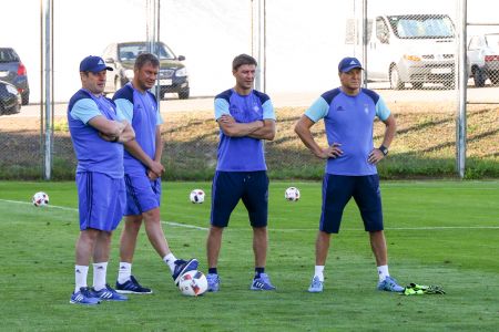 Press conference of FC Dynamo Kyiv coaching staff and presentation of Tomasz Kedziora on YouTube