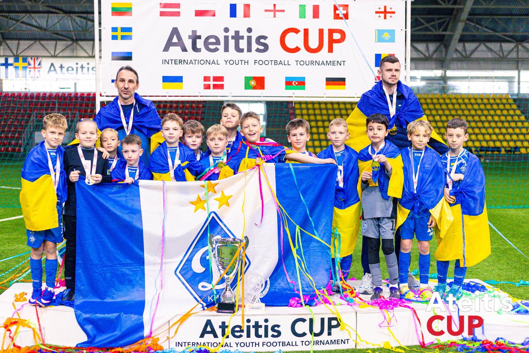 «Динамо» U9 – переможець міжнародного турніру Ateitis Cup, «Динамо» U8 – срібний призер