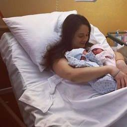 Hanna and Serhiy SYDORCHUK have twins!