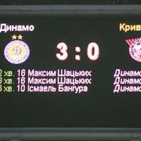 Dynamo vs. Kryvbas. Lineups and events 
