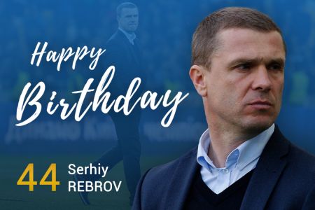 Serhiy REBROV turns 44!