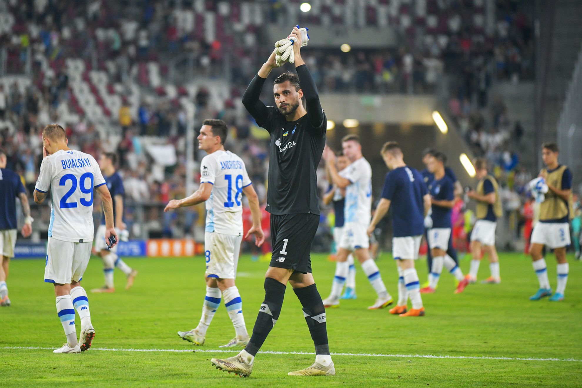 Heorhiy Bushchan – MVP of the first leg against Benfica