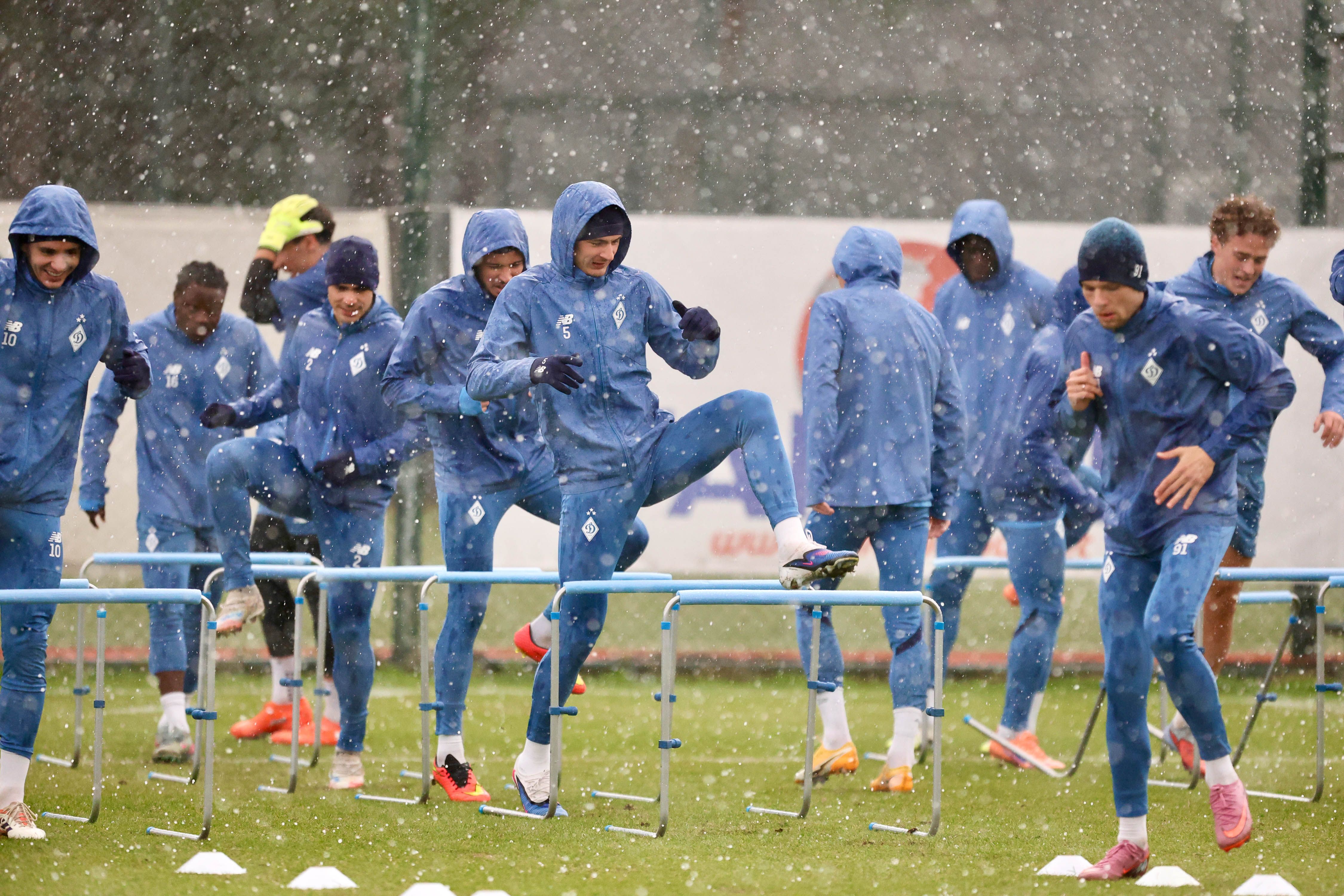 Зимові збори: насичене тренування під зливою