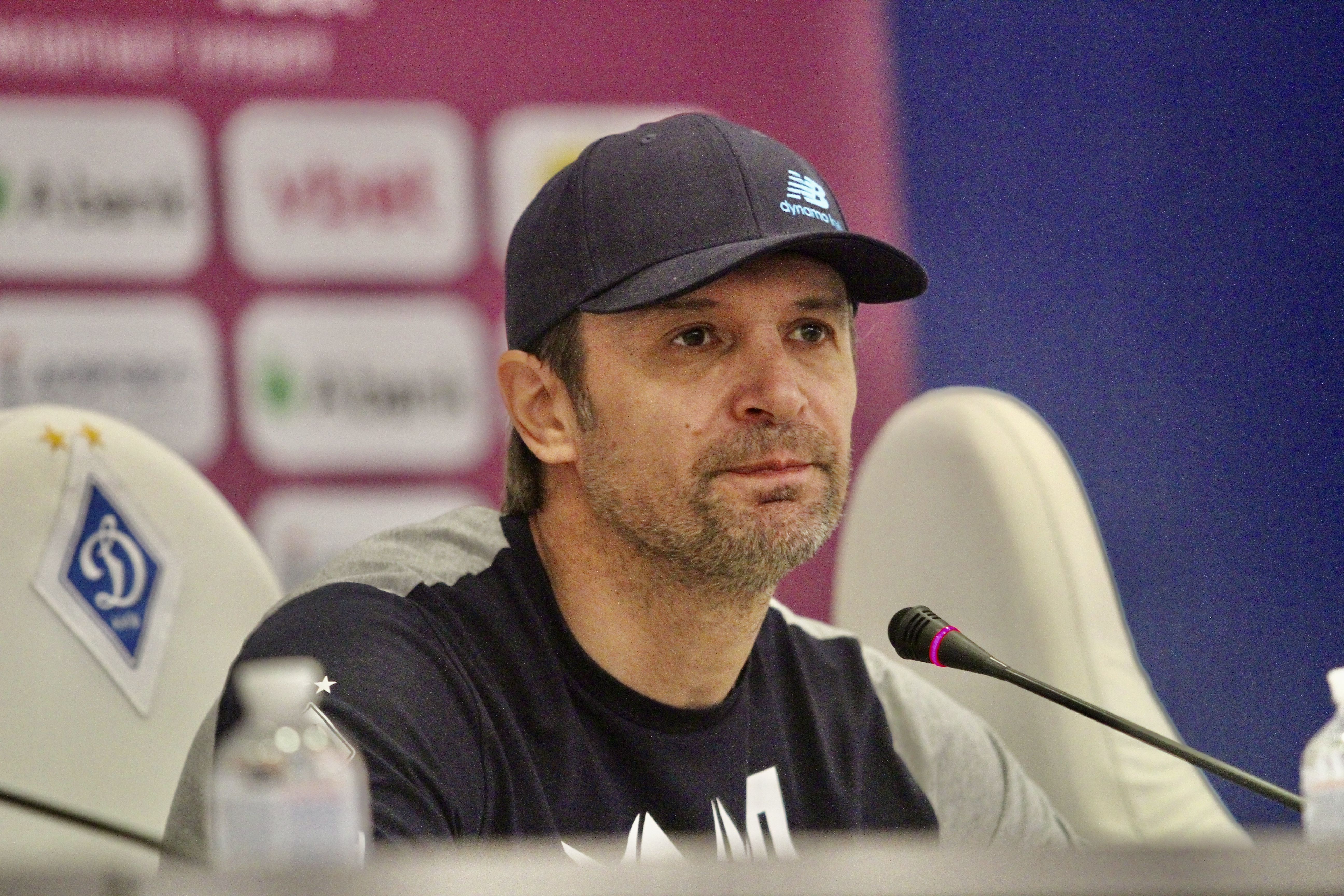 Press conference of Oleksandr Shovkovskyi after the game against Kolos