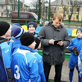 Oleh HUSIEV pays Sumy Barca a visit