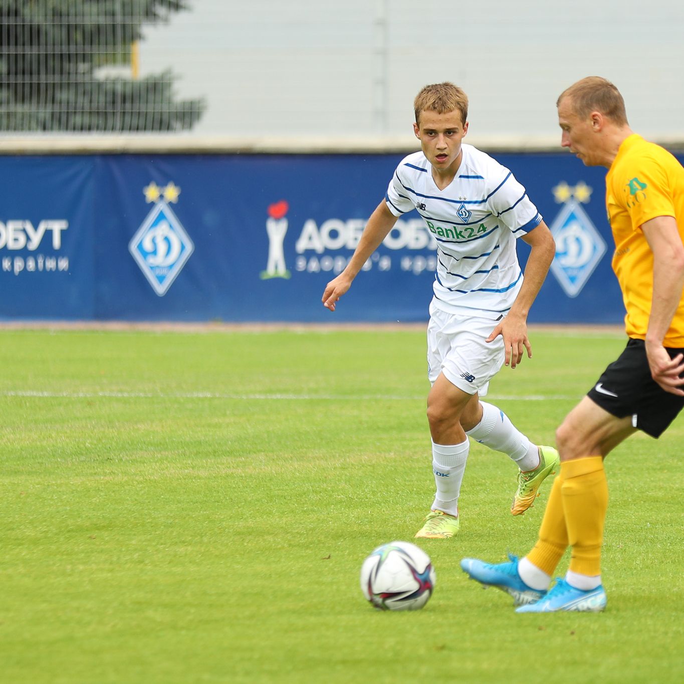 «Динамо» U19 провело контрольний матч із «Лівим берегом»