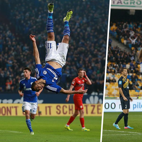 Younes Belhanda scores against Artem Kravets’ team