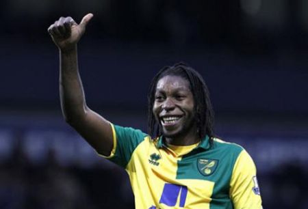 Norwich City with Mbokani defeat WBA away