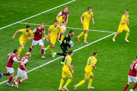 Eight Dynamo players perform for Ukraine against Austria at Euro-2020