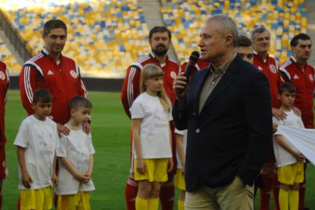 Hryhoriy SURKIS: “Game of Ukrainian and Georgian football legends is a match of memory and friendship”