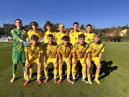 Мартинюк та Мазур зіграли за збірну України U16 у другому спарингу з італійцями