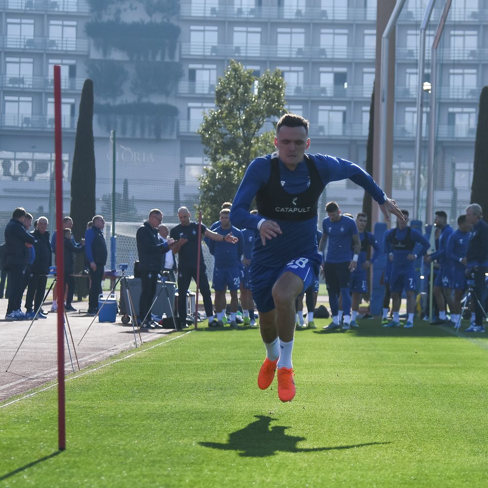 Dynamo morning session: warm-up (VIDEO)