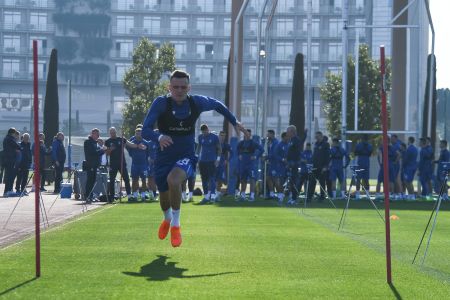 Dynamo morning session: warm-up (VIDEO)