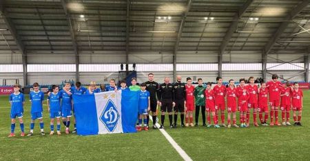 Дві динамівські команди стартували на турнірі «Майбутнє футболу за перемогу»