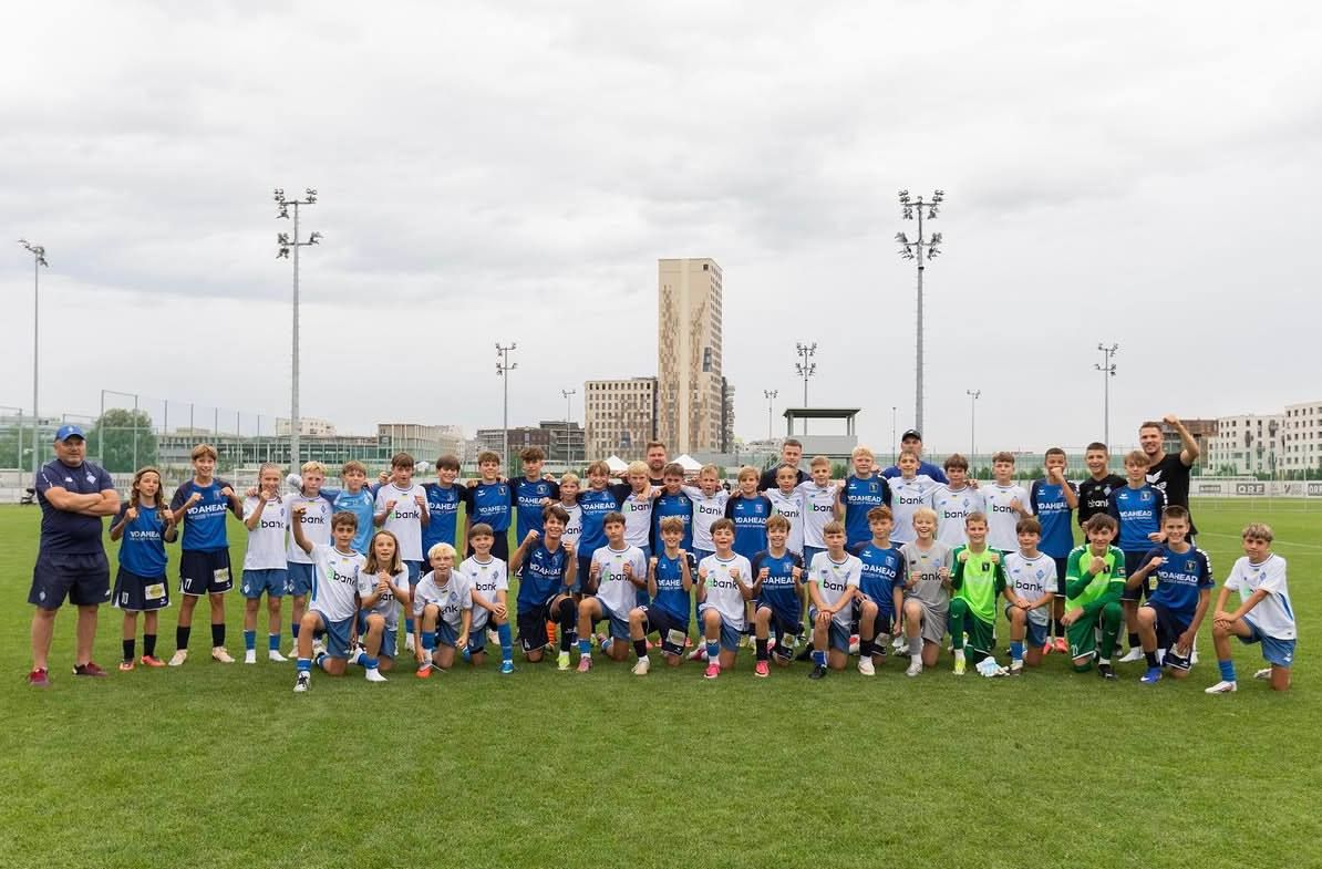 Динамівські юнаки відвідали футбольний табір в Австрії